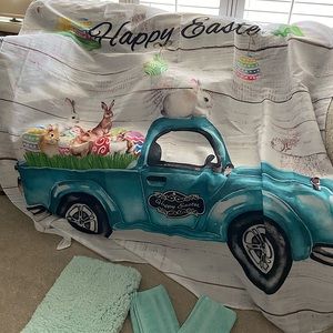 Happy Easter Shower Cutain